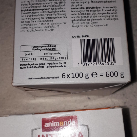 Image pour l'annonce Vends aliments pour chat insuffisance rénal